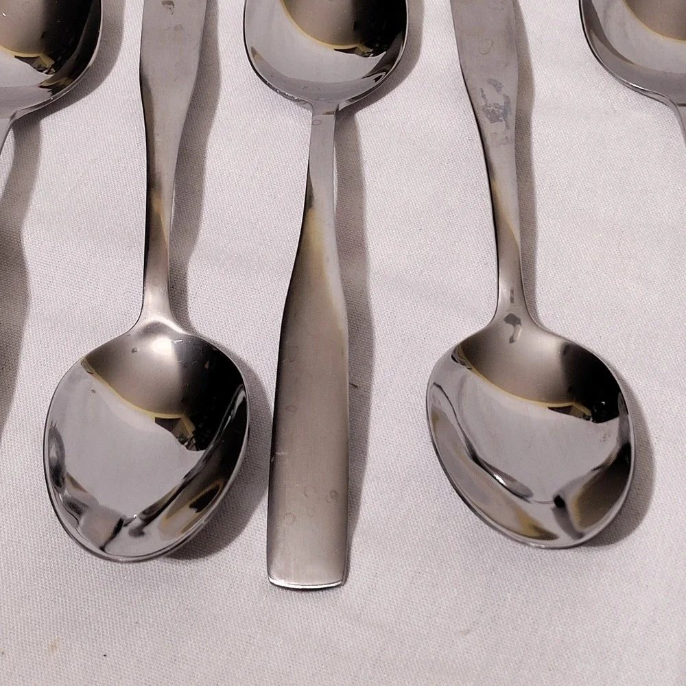Cambridge Madison Stainless Steel Flatware Spoons Set of 7